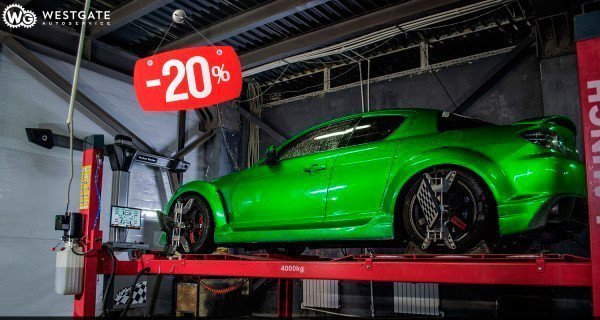 -20% на профессиональный 3D Сход-Развал